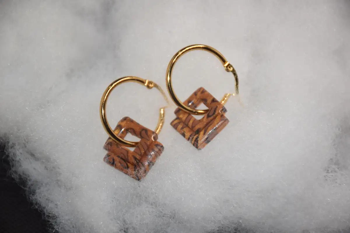 CHARMS LEOPARD LOSANGE