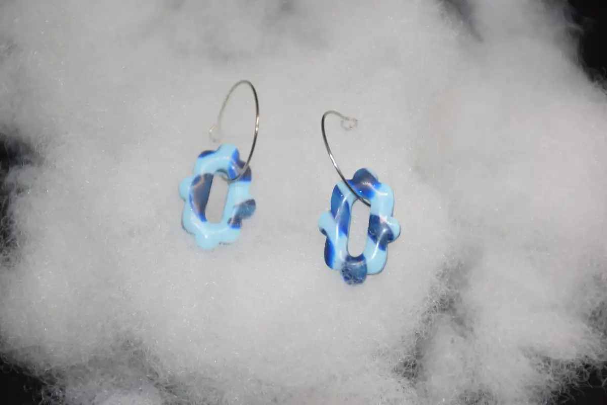 CHARMS ALLONGE LEOPARD BLEU