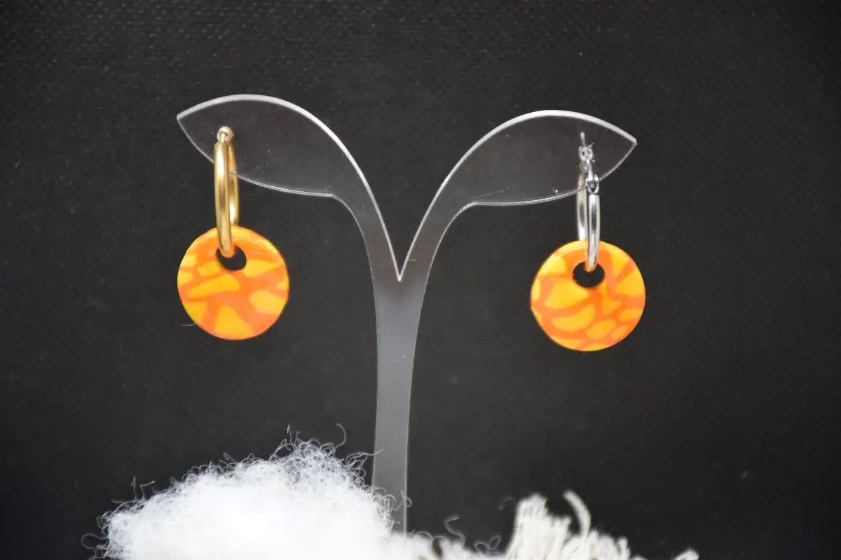 CHARMS JAUNE ORANGE